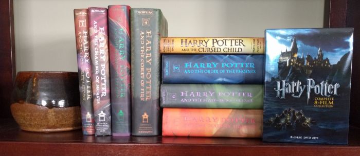 Harry Potter books and movies illustrate the importance of contrast