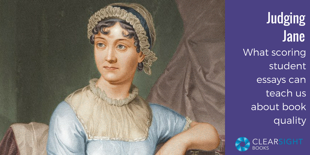 Judging Jane: What scoring student essays can teach us about book quality (image of Jane Austen)